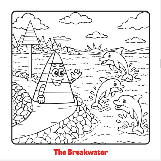 Obie the Obelisk Explores Robe Colouring Book - Book 2